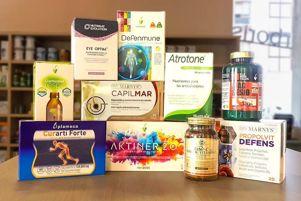 Herboristería Belarra Pamplona complementos dietéticos
